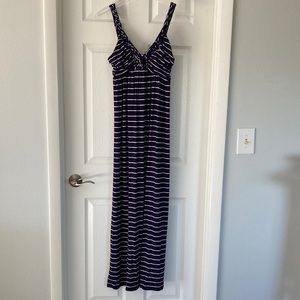 Design History, maxi, V-neck, braided detail M